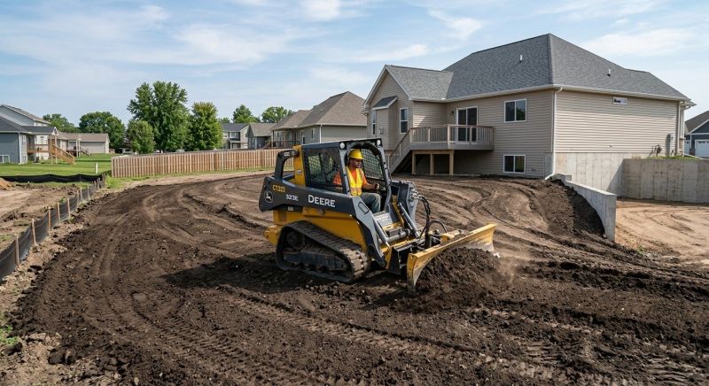 Lot Grading in Salt Lake City, UT
