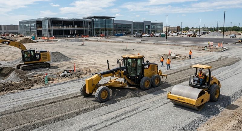 Parking Lot Gravel Repair in Cleveland, TN