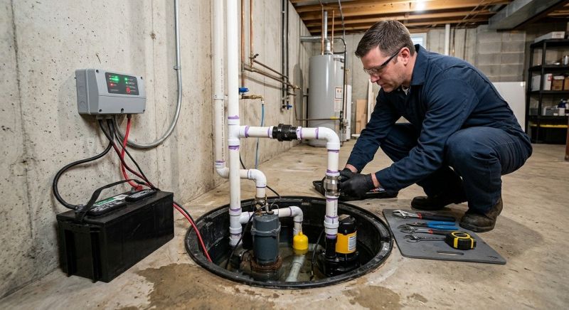 Sump Pump Plumbing in Birmingham, AL